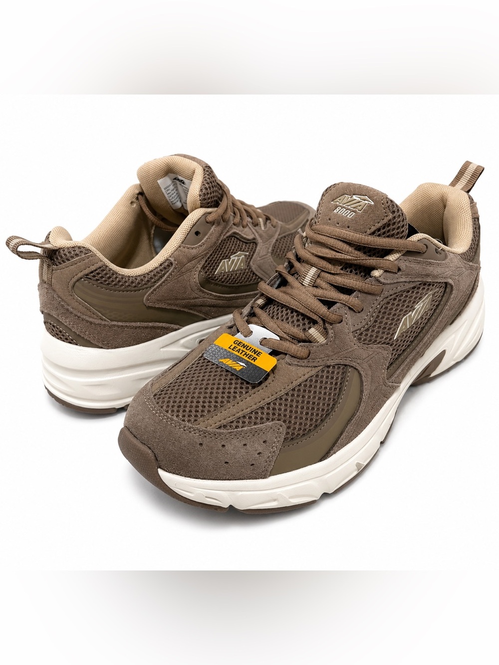 NWT Avia 5000 Men’s Brown Comfort Walking Shoes Size 11